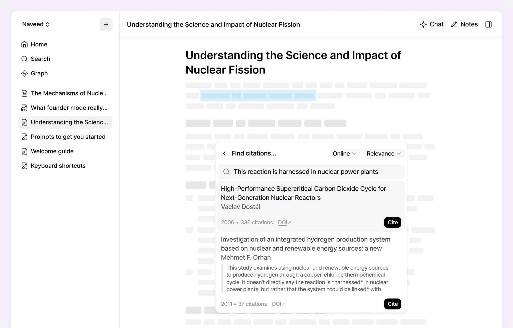 Anara - Cite, write, and edit faster with a little help from AI